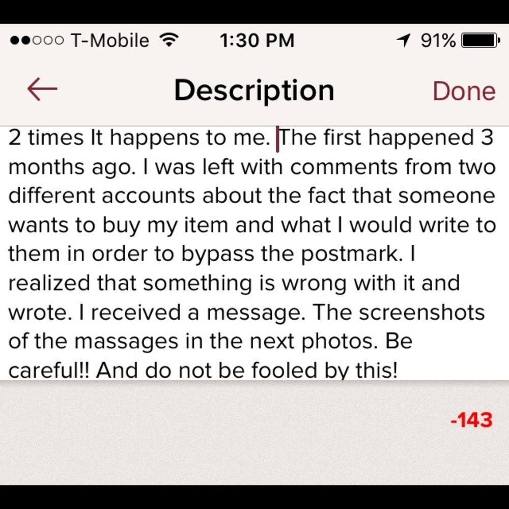 ⚠️ WARNING!! SCAM!!!!!